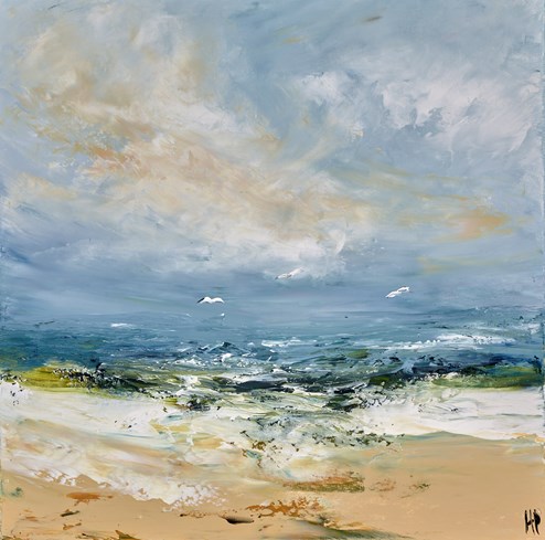 Dream Keeper by Hudson Parkin - Original Painting on Box Canvas